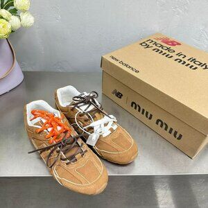 Miu Miu x New Balance 530 Suede Sneakers